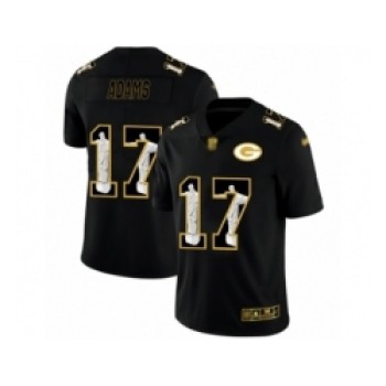 Men's Green Bay Packers #17 Davante Adams Black Jesus Faith Edition Limited Stitched Jersey Men's Green Bay Packers #17 Davante Adams Black Jesus Faith Edition Limited Stitched Jersey