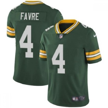 Men's Green Bay Packers #4 Brett Favre Green Stitched Jersey Men's Green Bay Packers #4 Brett Favre Green Stitched Jersey