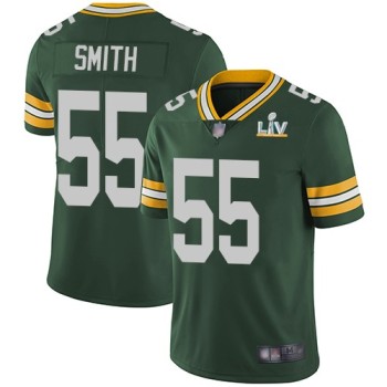 Men's Green Bay Packers #55 Za'Darius Smith Green 2021 Super Bowl LV Stitched NFL Jersey Men's Green Bay Packers #55 Za'Darius Smith Green 2021 Super Bowl LV Stitched NFL Jersey