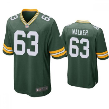 Men's Green Bay Packers #63 Rasheed Walker Green Stitched Football Jersey Men's Green Bay Packers #63 Rasheed Walker Green Stitched Football Jersey