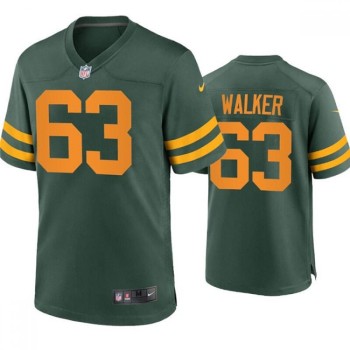 Men's Green Bay Packers #63 Rasheed Walker Green Stitched Football Jersey Men's Green Bay Packers #63 Rasheed Walker Green Stitched Football Jersey