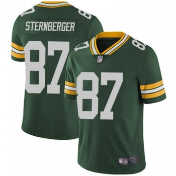 Men's Green Bay Packers #87 Jace Sternberger Green Vapor Untouchable Limited Stitched Jersey Men's Green Bay Packers #87 Jace Sternberger Green Vapor Untouchable Limited Stitched Jersey