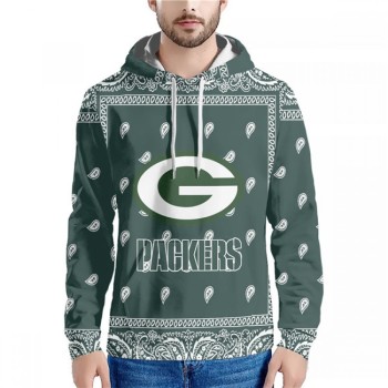 Men's Green Bay Packers Green Pullover Hoodie Men's Green Bay Packers Green Pullover Hoodie
