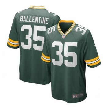 Men's Green Bay Packers #35 Corey Ballentine Green Stitched Game Jersey Men's Green Bay Packers #35 Corey Ballentine Green Stitched Game Jersey