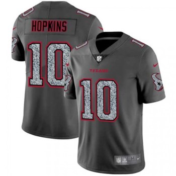 Men's Houston Texans #10 DeAndre Hopkins 2019 Gray Fashion Static Limited Stitched NFL Jersey Men's Houston Texans #10 DeAndre Hopkins 2019 Gray Fashion Static Limited Stitched NFL Jersey
