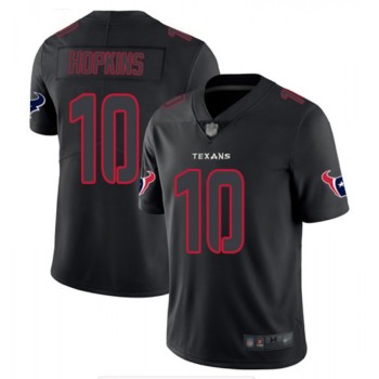 Men's Houston Texans #10 DeAndre Hopkins Black Impact Limited Stitched NFL Jersey Men's Houston Texans #10 DeAndre Hopkins Black Impact Limited Stitched NFL Jersey