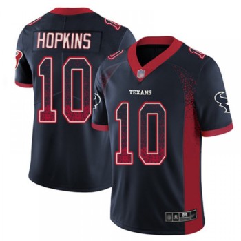Men's Houston Texans #10 DeAndre Hopkins Navy 2018 Drift Fashion Color Rush Limited Stitched NFL Jersey Men's Houston Texans #10 DeAndre Hopkins Navy 2018 Drift Fashion Color Rush Limited Stitched NFL Jersey