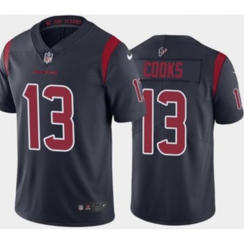 Men's Houston Texans #13 Brandin Cooks New Navy Color Rush Limited Stitched Jersey Men's Houston Texans #13 Brandin Cooks New Navy Color Rush Limited Stitched Jersey