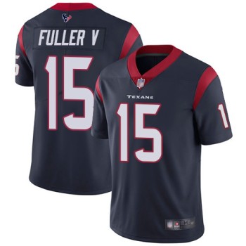Men's Houston Texans #15 Will Fuller V Navy Vapor Untouchable Limited Stitched NFL Jersey Men's Houston Texans #15 Will Fuller V Navy Vapor Untouchable Limited Stitched NFL Jersey