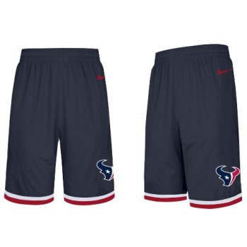 Men's Houston Texans 2019 Navy Knit Performance Shorts Men's Houston Texans 2019 Navy Knit Performance Shorts