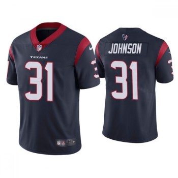 Men's Houston Texans #31 David Johnson New Navy Vapor Untouchable Limited Stitched Jersey Men's Houston Texans #31 David Johnson New Navy Vapor Untouchable Limited Stitched Jersey