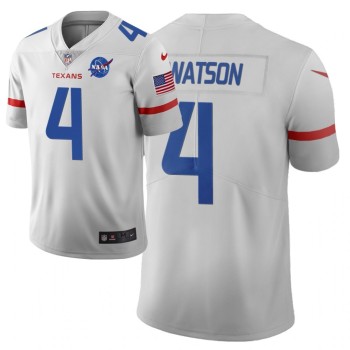 Men's Houston Texans #4 Deshaun Watson White 2019 City Edition Limited Stitched NFL Jersey Men's Houston Texans #4 Deshaun Watson White 2019 City Edition Limited Stitched NFL Jersey