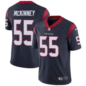 Men's Houston Texans #55 Benardrick McKinney Navy Blue Vapor Untouchable Limited Stitched NFL Jersey Men's Houston Texans #55 Benardrick McKinney Navy Blue Vapor Untouchable Limited Stitched NFL Jersey
