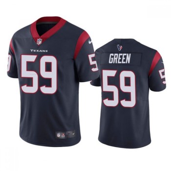 Men's Houston Texans #59 Kenyon Green Navy Vapor Untouchable Limited Stitched Jersey Men's Houston Texans #59 Kenyon Green Navy Vapor Untouchable Limited Stitched Jersey