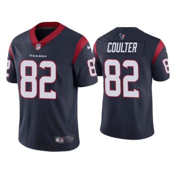 Men's Houston Texans #82 Isaiah Coulter Navy Vapor Untouchable Limited Stitched Jersey Men's Houston Texans #82 Isaiah Coulter Navy Vapor Untouchable Limited Stitched Jersey