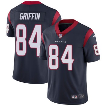 Men's Houston Texans #84 Ryan Griffin Navy Blue Vapor Untouchable Limited Stitched NFL Jersey Men's Houston Texans #84 Ryan Griffin Navy Blue Vapor Untouchable Limited Stitched NFL Jersey