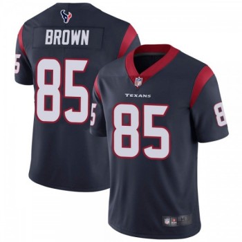 Men's Houston Texans #85 Pharaoh Brown New Navy Vapor Untouchable Limited Stitched Jersey Men's Houston Texans #85 Pharaoh Brown New Navy Vapor Untouchable Limited Stitched Jersey