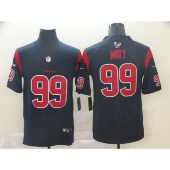 Men's Houston Texans #99 J.J. Watt 2019 Navy Blue Color Rush Limited Stitched NFL Jersey Men's Houston Texans #99 J.J. Watt 2019 Navy Blue Color Rush Limited Stitched NFL Jersey