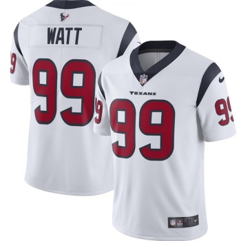 Men's Houston Texans #99 J.J. Watt 2019 White Vapor Untouchable Limited Stitched NFL Jersey Men's Houston Texans #99 J.J. Watt 2019 White Vapor Untouchable Limited Stitched NFL Jersey