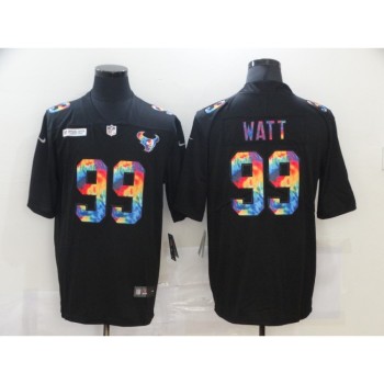 Men's Houston Texans #99 J.J. Watt 2020 Black Crucial Catch Limited Stitched Jersey Men's Houston Texans #99 J.J. Watt 2020 Black Crucial Catch Limited Stitched Jersey