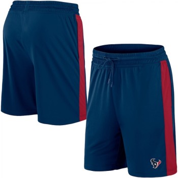 Men's Houston Texans Navy Performance Shorts Men's Houston Texans Navy Performance Shorts