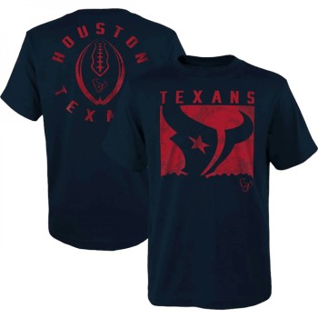 Men's Houston Texans Navy Preschool Liquid Camo Logo T-Shirt Men's Houston Texans Navy Preschool Liquid Camo Logo T-Shirt