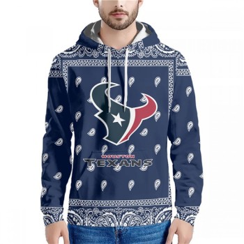 Men's Houston Texans Navy Pullover Hoodie Men's Houston Texans Navy Pullover Hoodie