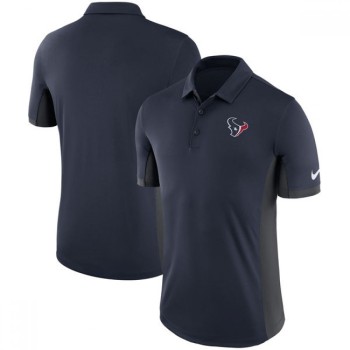Men's Houston Texans Navy Evergreen Polo Men's Houston Texans Navy Evergreen Polo