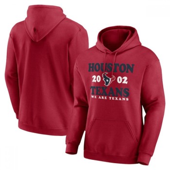 Men's Houston Texans Red Fierce Competitor Pullover Hoodie Men's Houston Texans Red Fierce Competitor Pullover Hoodie