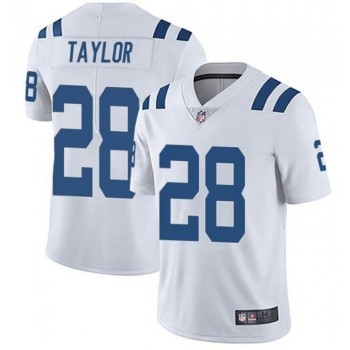 Men's Indianapolis Colts #28 Jonathan Taylor White Stitched Jersey Men's Indianapolis Colts #28 Jonathan Taylor White Stitched Jersey