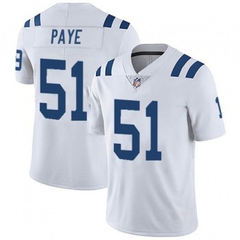 Men's Indianapolis Colts #51 Kwity Paye White 2021 Vapor Untouchable Limited Stitched Jersey Men's Indianapolis Colts #51 Kwity Paye White 2021 Vapor Untouchable Limited Stitched Jersey