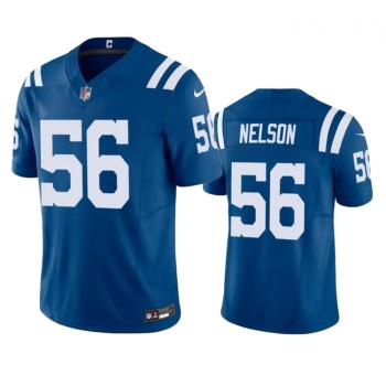 Men's Indianapolis Colts #56 Quenton Nelson Blue 2023 F.U.S.E Vapor Untouchable Stitched Football Jersey Men's Indianapolis Colts #56 Quenton Nelson Blue 2023 F.U.S.E Vapor Untouchable Stitched Football Jersey