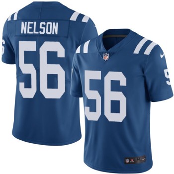 Men's Indianapolis Colts #56 Quenton Nelson Royal Blue Vapor Untouchable Limited Stitched NFL Jersey Men's Indianapolis Colts #56 Quenton Nelson Royal Blue Vapor Untouchable Limited Stitched NFL Jersey