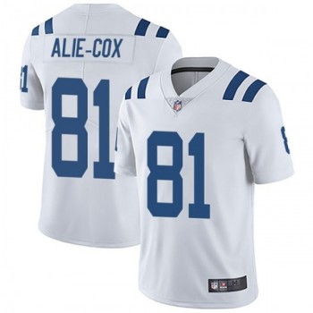 Men's Indianapolis Colts #81 Mo Alie-Cox White Vapor Untouchable Limited Stitched Jersey Men's Indianapolis Colts #81 Mo Alie-Cox White Vapor Untouchable Limited Stitched Jersey