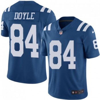 Men's Indianapolis Colts #84 Jack Doyle Royal Blue Vapor Untouchable Limited Stitched NFL Jersey Men's Indianapolis Colts #84 Jack Doyle Royal Blue Vapor Untouchable Limited Stitched NFL Jersey