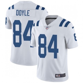 Men's Indianapolis Colts #84 Jack Doyle White Vapor Untouchable Limited Stitched NFL Jersey Men's Indianapolis Colts #84 Jack Doyle White Vapor Untouchable Limited Stitched NFL Jersey