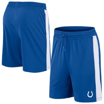 Men's Indianapolis Colts Blue Performance Shorts Men's Indianapolis Colts Blue Performance Shorts