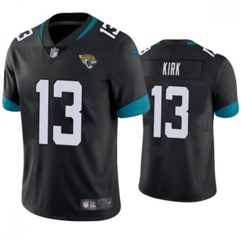 Men's Jacksonville Jaguars #13 Christian Kirk Black Vapor Untouchable Limited Stitched Jersey Men's Jacksonville Jaguars #13 Christian Kirk Black Vapor Untouchable Limited Stitched Jersey