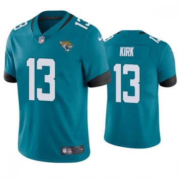 Men's Jacksonville Jaguars #13 Christian Kirk Teal Vapor Untouchable Limited Stitched Jersey Men's Jacksonville Jaguars #13 Christian Kirk Teal Vapor Untouchable Limited Stitched Jersey