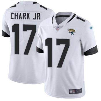 Men's Jacksonville Jaguars #17 DJ Chark Jr. White 2019 Vapor Untouchable Limited Stitched NFL Jersey Men's Jacksonville Jaguars #17 DJ Chark Jr. White 2019 Vapor Untouchable Limited Stitched NFL Jersey