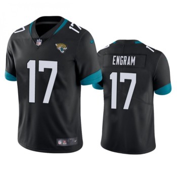 Men's Jacksonville Jaguars #17 Evan Engram Black Vapor Untouchable Limited Stitched Jersey Men's Jacksonville Jaguars #17 Evan Engram Black Vapor Untouchable Limited Stitched Jersey