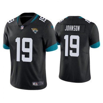 Men's Jacksonville Jaguars #19 Terry Godwin Black Vapor Untouchable Limited Stitched Jersey Men's Jacksonville Jaguars #19 Terry Godwin Black Vapor Untouchable Limited Stitched Jersey