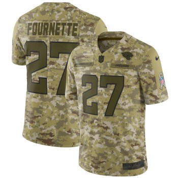 Men's Jacksonville Jaguars #27 Leonard Fournette 2018 Camo Salute to Service Limited Stitched NFL Jersey Men's Jacksonville Jaguars #27 Leonard Fournette 2018 Camo Salute to Service Limited Stitched NFL Jersey