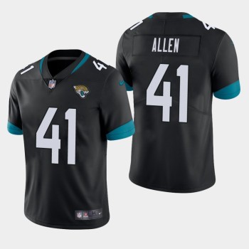 Men's Jacksonville Jaguars #41 Josh Allen Black Vapor Untouchable Limited Stitched NFL Jersey Men's Jacksonville Jaguars #41 Josh Allen Black Vapor Untouchable Limited Stitched NFL Jersey
