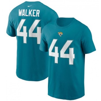 Men's Jacksonville Jaguars #44 Travon Walker 2022 Teal NFL Draft First Round Pick Player Name & Number T-Shirt Men's Jacksonville Jaguars #44 Travon Walker 2022 Teal NFL Draft First Round Pick Player Name & Number T-Shirt