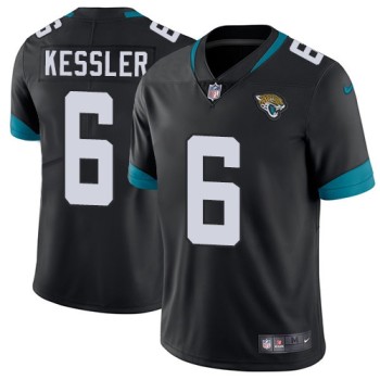 Men's Jacksonville Jaguars #6 Cody Kessler Black Vapor Untouchable Limited Stitched NFL Jersey Men's Jacksonville Jaguars #6 Cody Kessler Black Vapor Untouchable Limited Stitched NFL Jersey