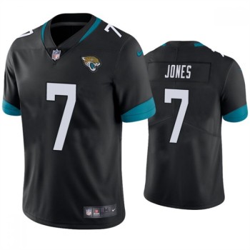 Men's Jacksonville Jaguars #7 Zay Jones Black Vapor Untouchable Limited Stitched Jersey Men's Jacksonville Jaguars #7 Zay Jones Black Vapor Untouchable Limited Stitched Jersey