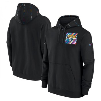 Men's Jacksonville Jaguars Black 2023 Crucial Catch Club Pullover Hoodie Men's Jacksonville Jaguars Black 2023 Crucial Catch Club Pullover Hoodie