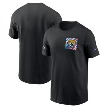 Men's Jacksonville Jaguars Black 2023 Crucial Catch Sideline Tri-Blend T-Shirt Men's Jacksonville Jaguars Black 2023 Crucial Catch Sideline Tri-Blend T-Shirt
