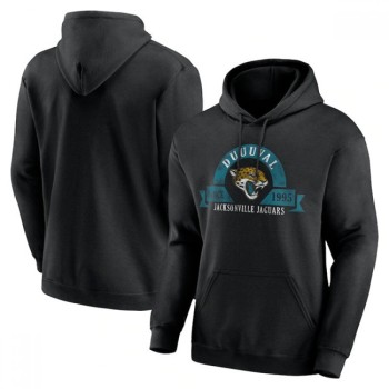 Men's Jacksonville Jaguars Black Pullover Hoodie Men's Jacksonville Jaguars Black Pullover Hoodie